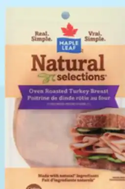 IGA MAPLE LEAF NATURAL SELECTIONS offer