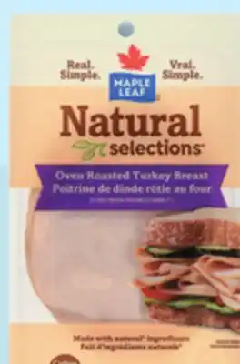 IGA MAPLE LEAF NATURAL SELECTIONS offer