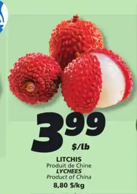 IGA LYCHEES offer