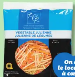 IGA TOUT PRÊT VEGETABLES JULIENNE offer