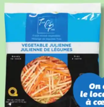 IGA TOUT PRÊT VEGETABLES JULIENNE offer