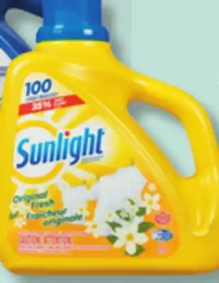 IGA SUNLIGHT LIQUID LAUNDRY DETERGENT offer