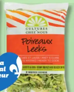 IGA SLICED LEEKS offer
