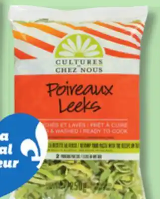 IGA SLICED LEEKS offer