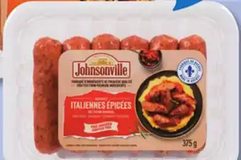 IGA JOHNSONVILLE FRESH SAUSAGES offer