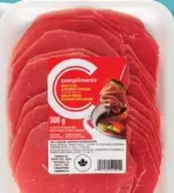 IGA COMPLIMENTS FROZEN BEEF FOR CHINESE FONDUE offer