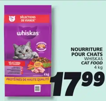 IGA WHISKAS CAT FOOD offer