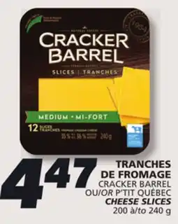 IGA CRACKER BARREL CHEESE SLICES offer