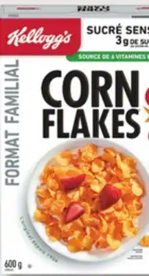 IGA KELLOGG'S FORMAT FAMILIAL CEREAL offer