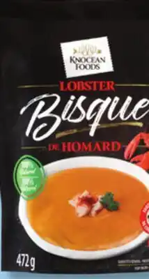 IGA KNOCEAN FOODS FROZEN SEAFOOD SAUCE OR SOUP offer