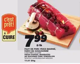 IGA C'EST PRÊT! À CUIRE SEASONED PORK TENDERLOIN offer