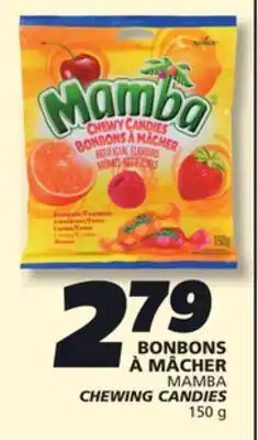 IGA MAMBA CHEWING CANDIES offer