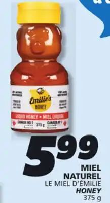 IGA LE MIEL D'ÉMILIE HONEY offer