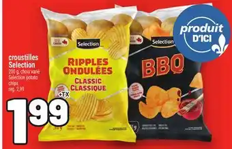 Metro CROUSTILLES SELECTION | SELECTION POTATO CHIPS offer