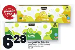 Metro EAU GAZÉIFIÉE SELECTION | SELECTION CARBONATED WATER offer