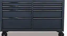 Canadian Tire Mastercraft 56˝ 9-Drawer Cabinet with Built-In Power Bar offer
