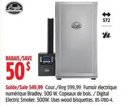 Canadian Tire Bradley Digital Electric Smoker offer