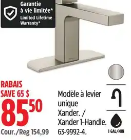 Canadian Tire Peerless Xander 1-Handle offer