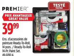 Canadian Tire Ready-To-Roll 14-Pc Paint Set offer