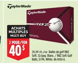 Canadian Tire Taylormade RBZ Soft Golf Balls, 12-Pk offer