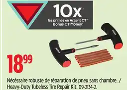 Canadian Tire Victor Heavy-Duty Tubeless Tire Repair Kit offer