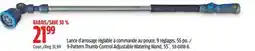 Canadian Tire Yardworks 9-Pattern Thumb-Control Adjustable Watering Wand offer