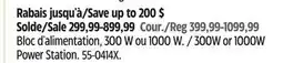 Canadian Tire Noma 300W or 1000W Power Station offer