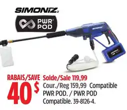 Canadian Tire Simoniz PWR POD Compatible offer
