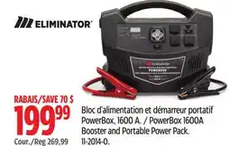 Canadian Tire Motomaster PowerBox 1600A Booster and Portable Power Pack offer