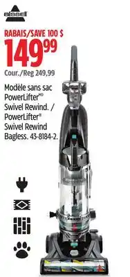 Canadian Tire PowerLifter Swivel Rewind Bagless offer