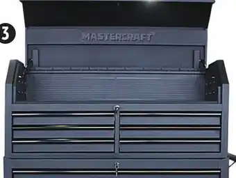 Canadian Tire Mastercraft 56˝ 8-Drawer Chest with Built-In Power Bar with USB offer