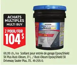 Canadian Tire Rust-Oleum EpoxyShield 3X Driveway Sealer Plus, 17L offer