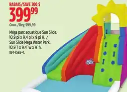 Canadian Tire H20go! Sun Slide Mega Water Park. 10.9´ l x 9.4´ w x 9´ h offer