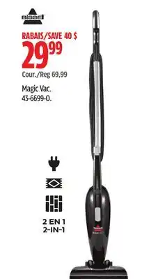 Canadian Tire Magic Vac offer