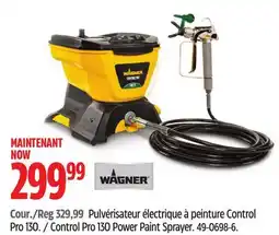 Canadian Tire Wagner Control Pro 130 Power Paint Sprayer offer