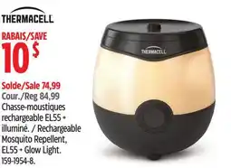 Canadian Tire Thermacell Rechargeable Mosquito Repellent, EL55 + Glow Light offer