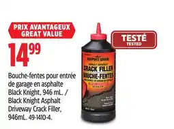 Canadian Tire Black Knight Asphalt Driveway Crack Filler offer