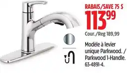 Canadian Tire Peerless Parkwood 1-Handle offer