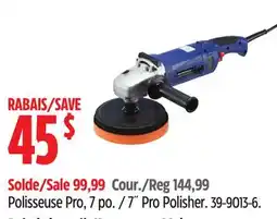 Canadian Tire Simoniz 7˝ Pro Polisher offer