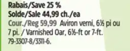 Canadian Tire Invincible Marine Varnished Oar offer