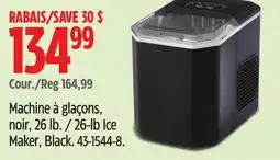 Canadian Tire Master Chef 26-lb Ice Maker, Black offer