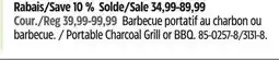Canadian Tire MASTER Chef Portable Charcoal Grill or BBQ offer