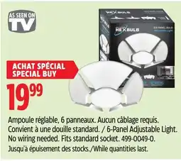 Canadian Tire Bell Howell 6-Panel Adjustable Light offer