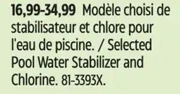 Canadian Tire Aquarius Selected Pool Water Stabilizer and Chlorine offer