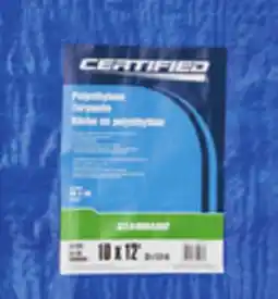 Canadian Tire Certified Standard-Duty Tarp offer