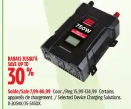 Canadian Tire Scosche Selected Device Charging Solutions offer