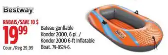 Canadian Tire Bestway Kondor 2000 6-ft Inflatable Boat offer
