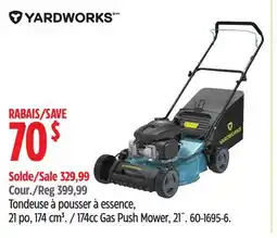 Canadian Tire Yardworks 174cc Gas Push Mower, 21˝ offer