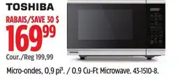 Canadian Tire 0.9 Cu-Ft Microwave offer