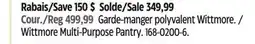 Canadian Tire Wittmore Multi-Purpose Pantry offer